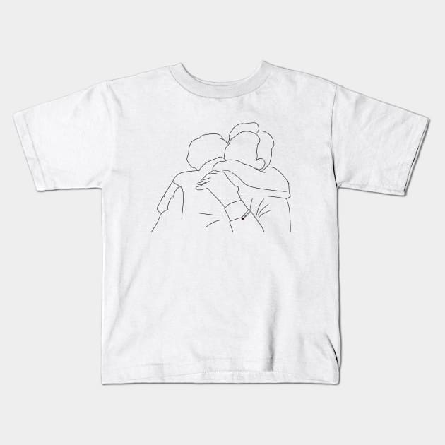 Moving Korean Drama Kids T-Shirt by kart-box